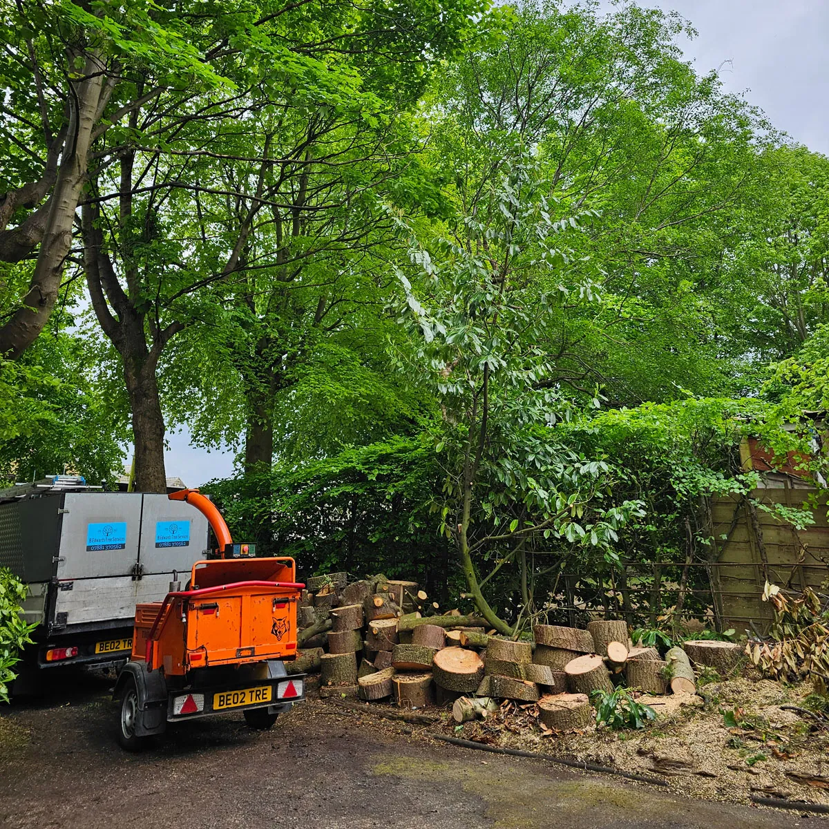 Wood Chipping and Recycling